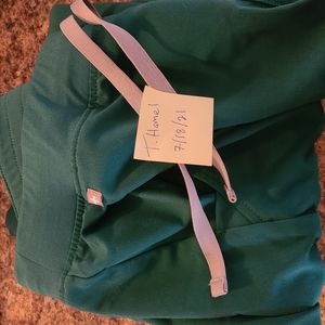 Figs Hunter Green Zamora pants